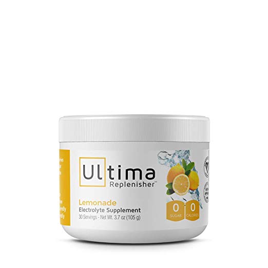 ULTIMA REPLENISHER Electrolyte Hydration Powder, Lemonade, 30 Serving
