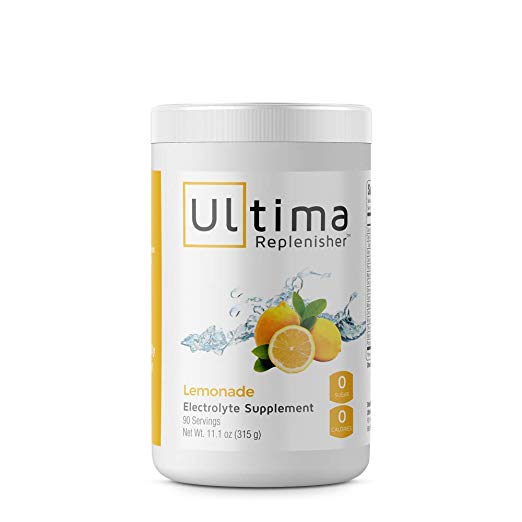 ULTIMA REPLENISHER Electrolyte Powder, Lemonade, 90 Servings