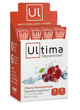 ULTIMA REPLENISHER Electrolyte Powder, Cherry Pomegranate, 20 Count