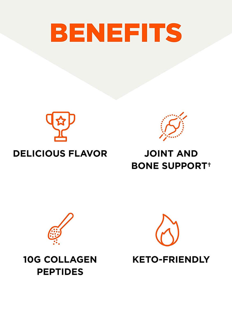 Bulletproof Joint Boost with Grass-fed Collagen Peptides, Glusosamine, Chondroitin to Support Healthy Joints. Boswellia to Support Healthy Inflammation Response, Keto and Paleo Friendly (9.4 OZ)