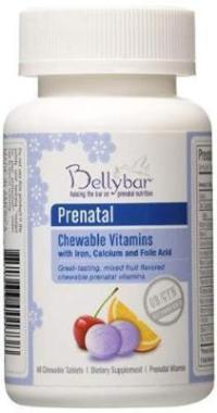 BELLY BAR Prenatal Chewable Vitamin