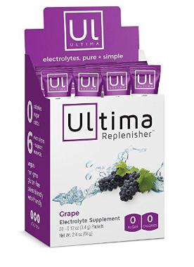 ULTIMA REPLENISHER Electrolyte Powder, Grape, 20 Count
