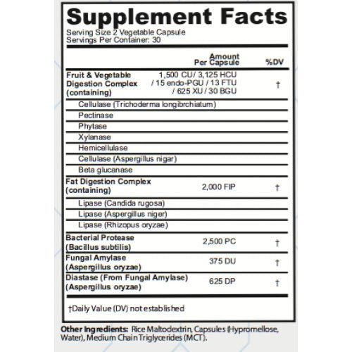 Dr. Colbert's Keto Zone Fat-Zyme - Ketogenic Digestive Enzymes - HIgh Lipase - Vegan & Vegetarian Enzyme - 30 Day Supply - Contains High Quantities of Enzymes That Break Down Veggies & Fats