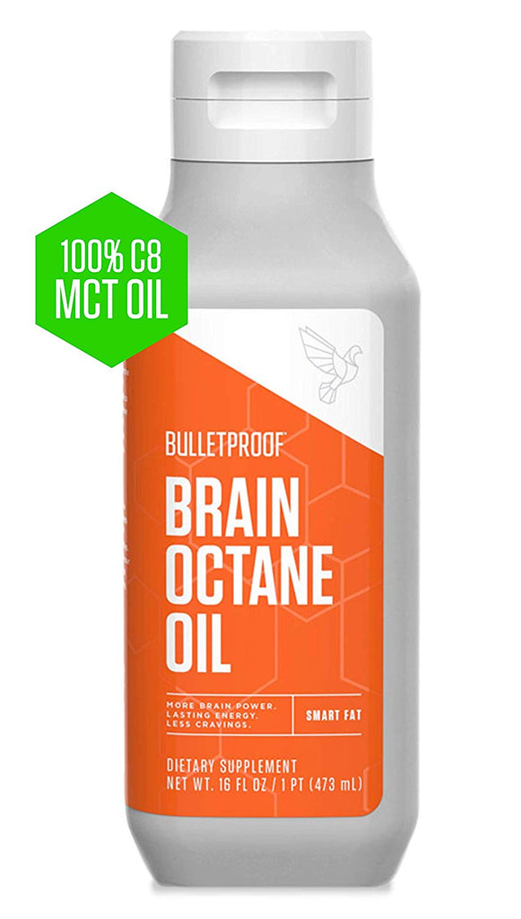 BULLETPROOF BRAIN OCTANE OIL - 16 OZ - MCT OIL