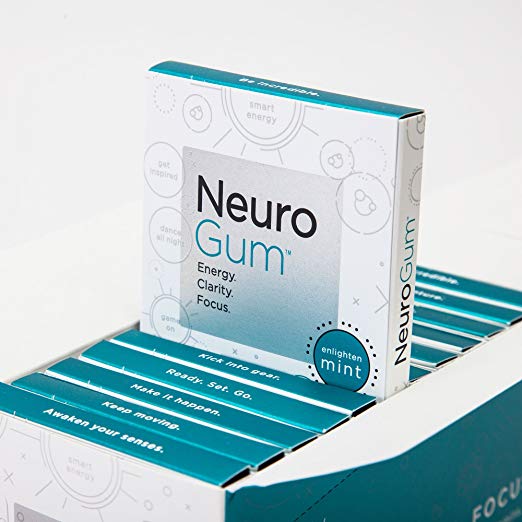 NEURO GUM Nootropic Energy Gum 12PKS